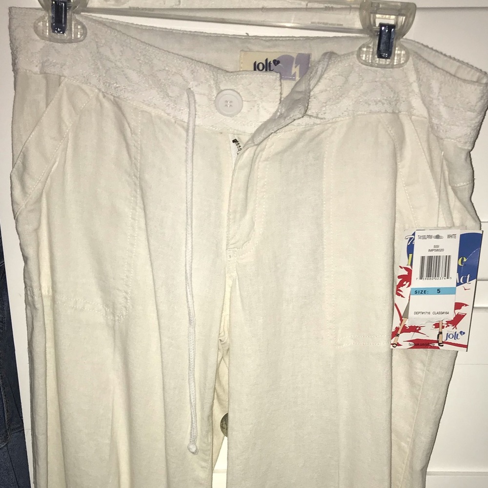 Linen capris - Picture 3 of 3